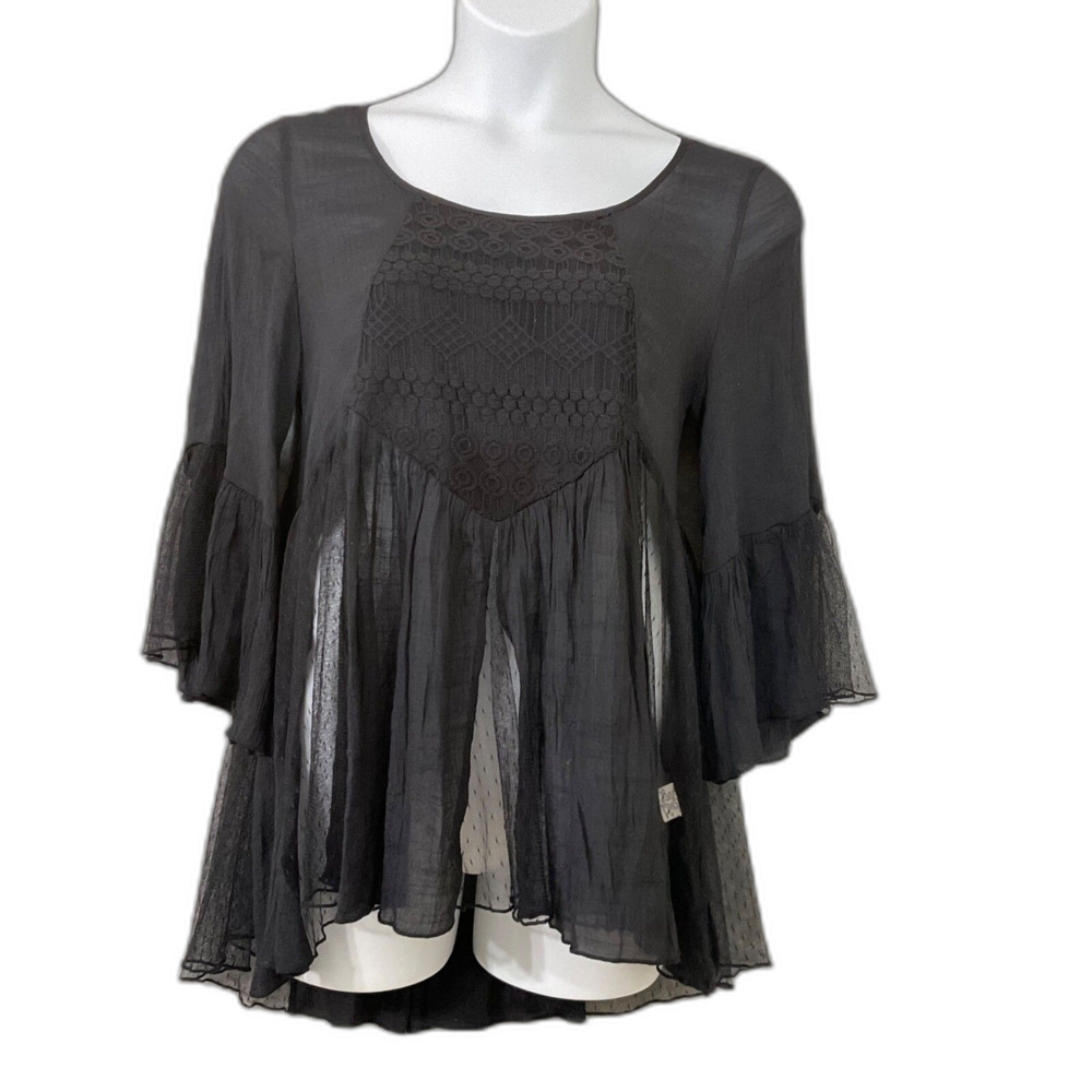 Elegant Black Women's Blouse
